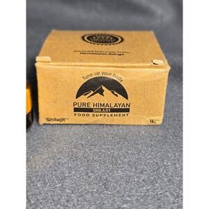 Pure Himalayan Shilajit Soft Resin Extremely Potent Fulvic Acid 10g